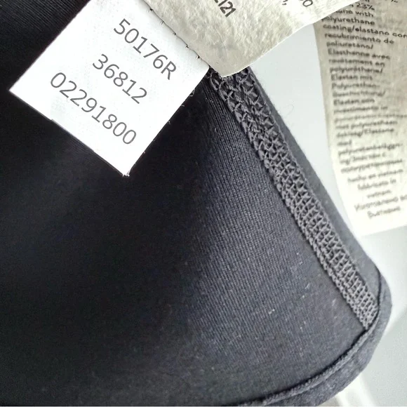 SPANX Faux Leather Sleeve Drape Front Jacket Black L Ponte Moto Blazer 50176R - Picture 14 of 16